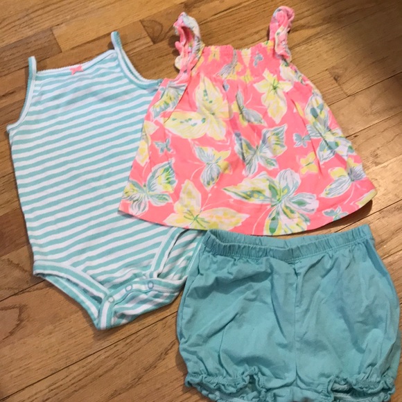 Carter's Other - Girls Carter’s Matching Tank and Shorts Set